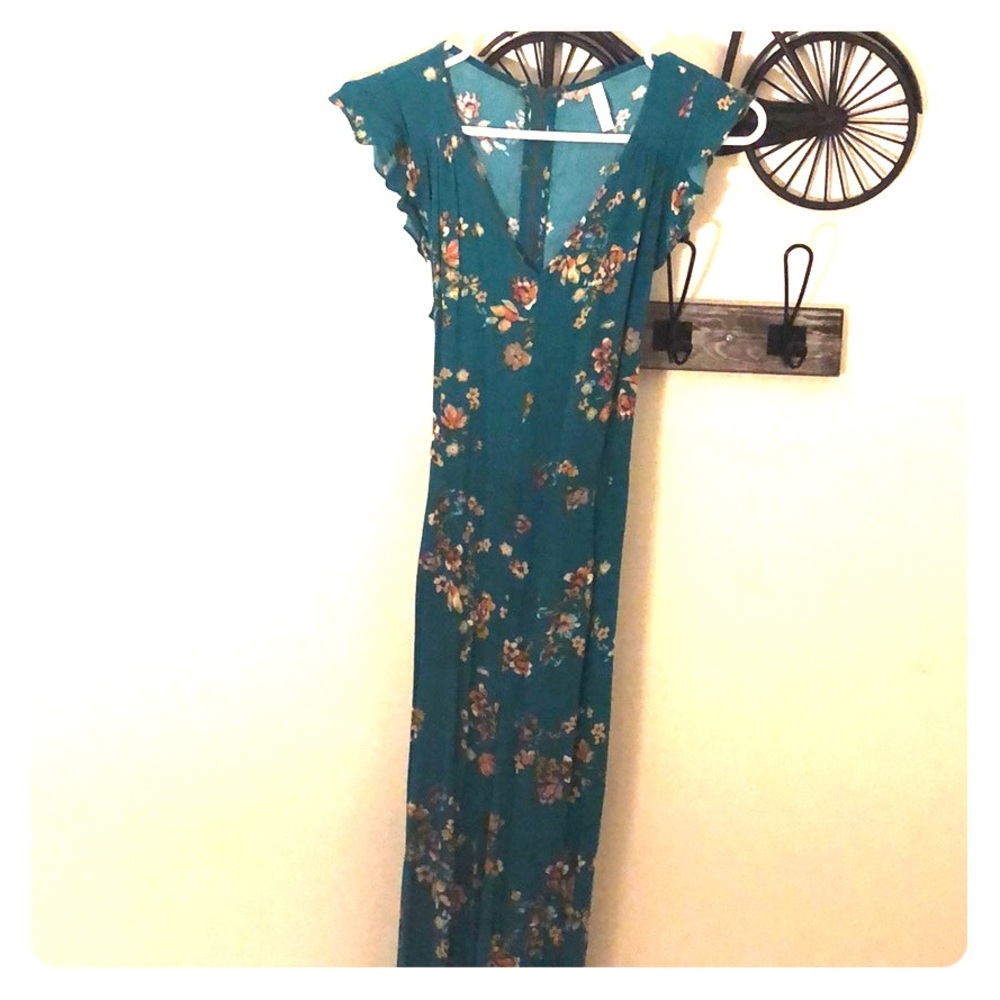 Floral summer jumpsuit